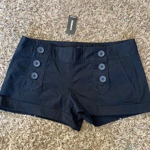 Express black shorts